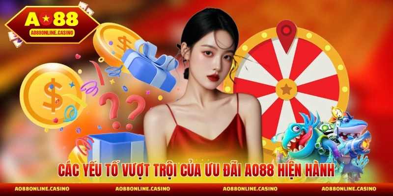 Các yếu tố vượt trội của ưu đãi AO88 hiện hành