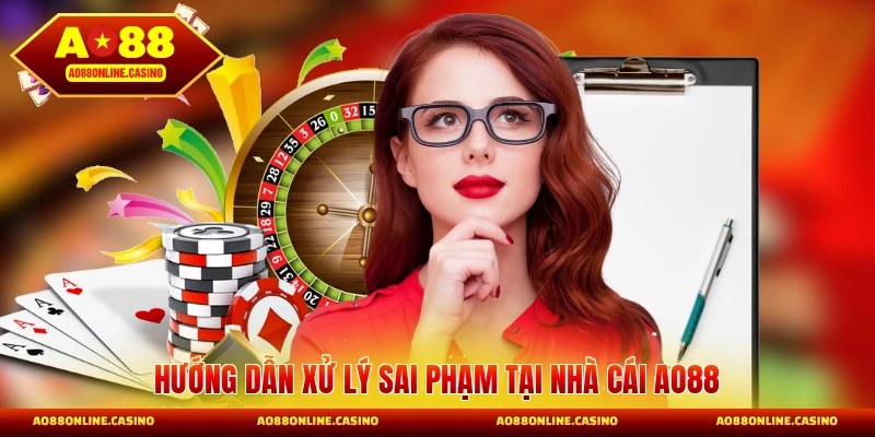 Hướng dẫn xử lý sai phạm tại nhà cái AO88