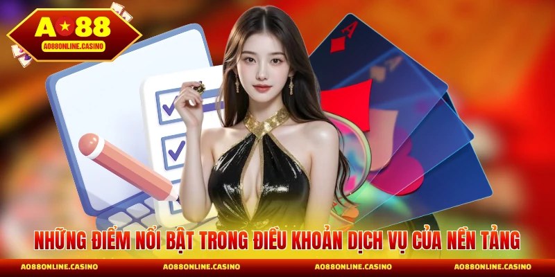 Những điểm nổi bật trong điều khoản dịch vụ của nền tảng