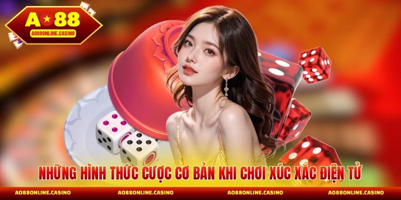 Những hình thức cược cơ bản khi chơi xúc xắc điện tử